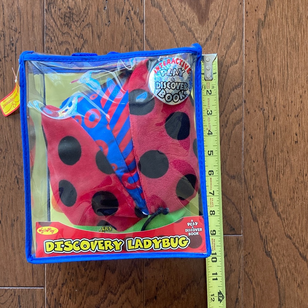 Brand New Ladybug fabric book